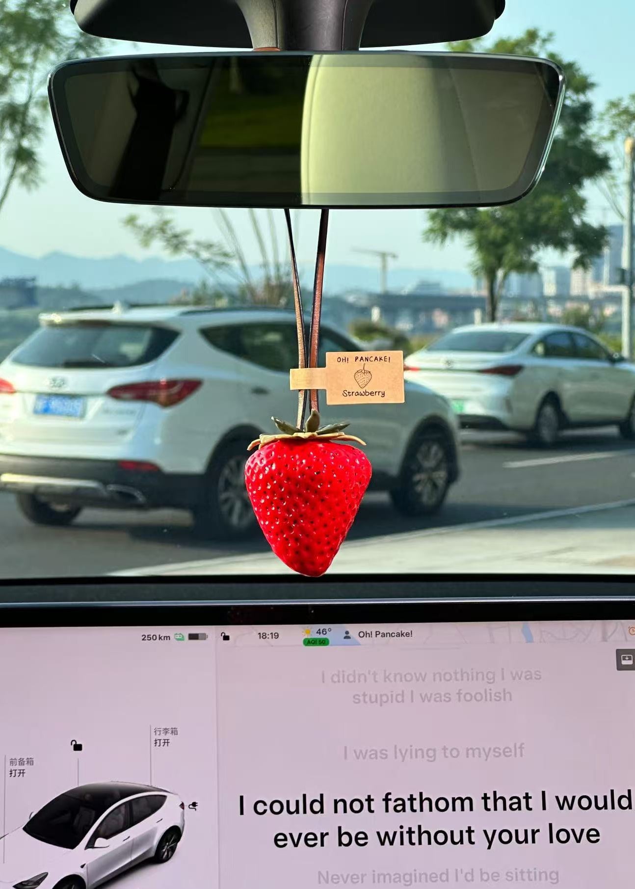 Strawberry 🍓 keyring