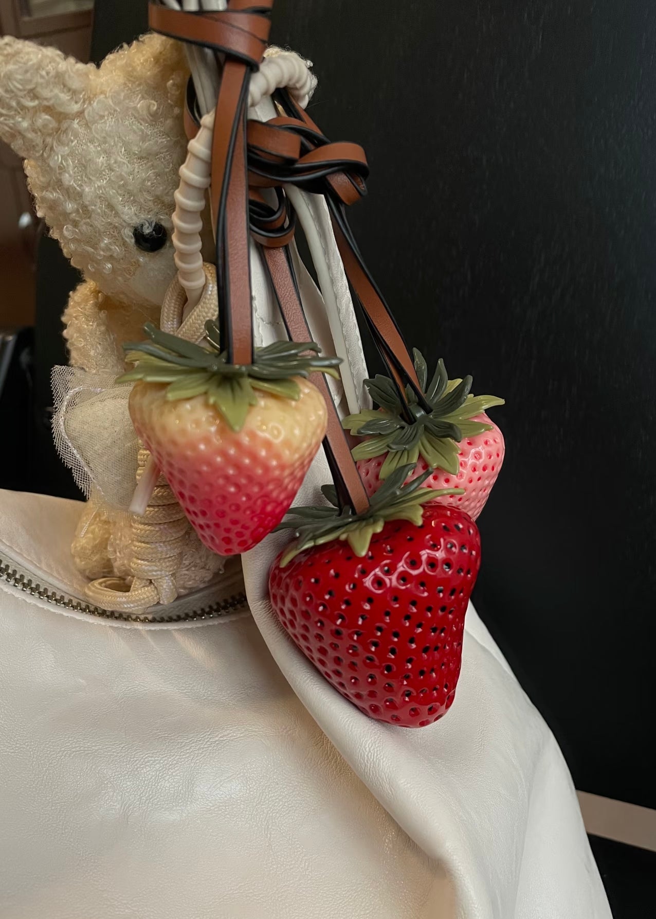 Strawberry 🍓 keyring