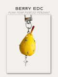 Punk Pear Handmade Keychain